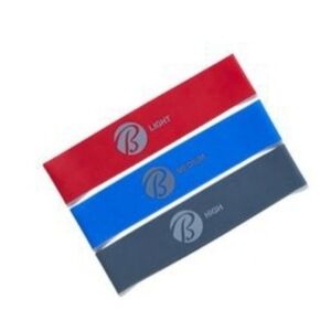 Bally Total Fitness Performance Loop Resistance Bands 3 Pack